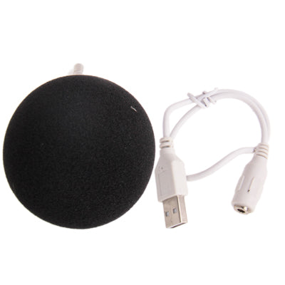 3.5mm Audio Dock / Mini Stereo Speaker, Built-in Rechargeable Battery, Suitable for All Devices with 3.5mm Audio Jack