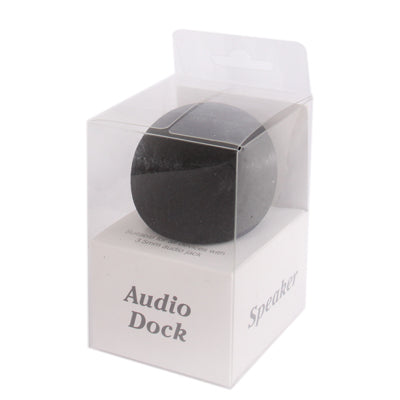3.5mm Audio Dock / Mini Stereo Speaker, Built-in Rechargeable Battery, Suitable for All Devices with 3.5mm Audio Jack