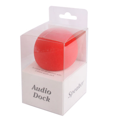 3.5mm Audio Dock / Mini Stereo Speaker, Built-in Rechargeable Battery, Suitable for All Devices with 3.5mm Audio Jack