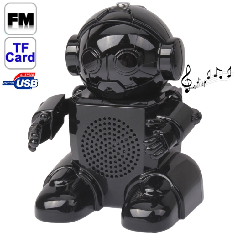 Multi Function Robot Style Speaker with FM Radio