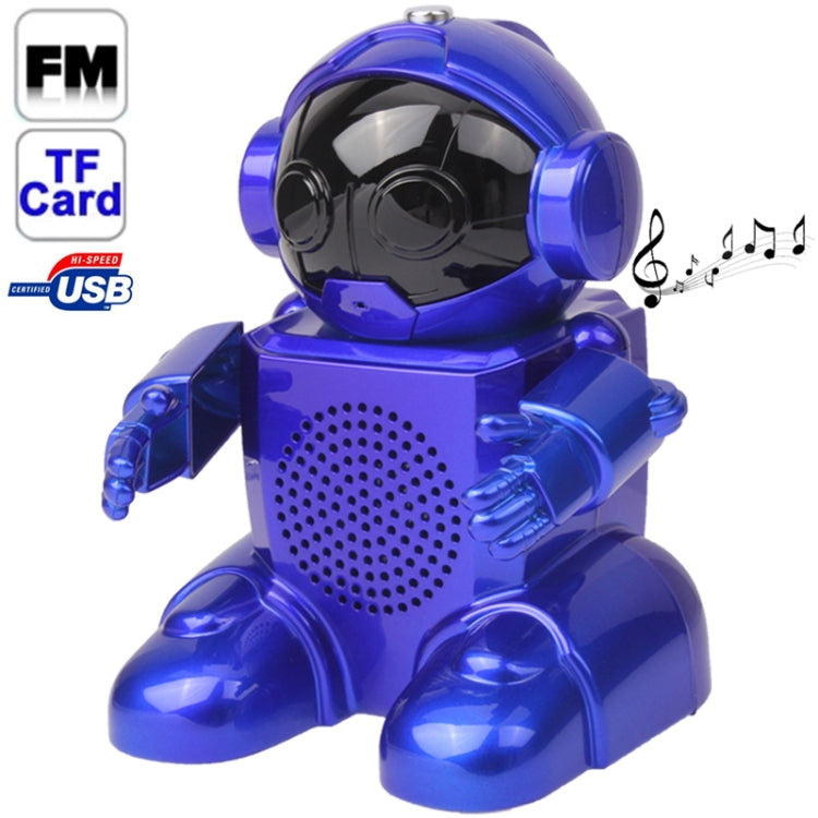 Multi Function Robot Style Speaker with FM Radio
