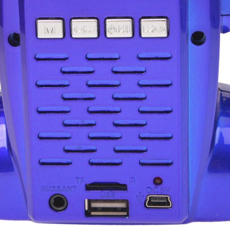 Multi Function Robot Style Speaker with FM Radio
