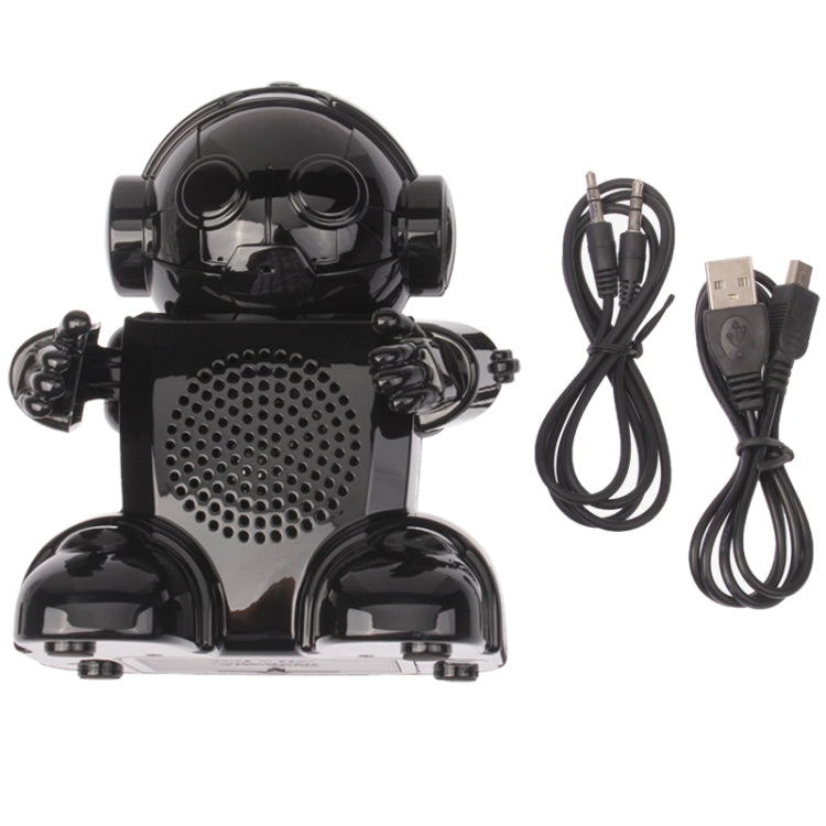 Multi Function Robot Style Speaker with FM Radio