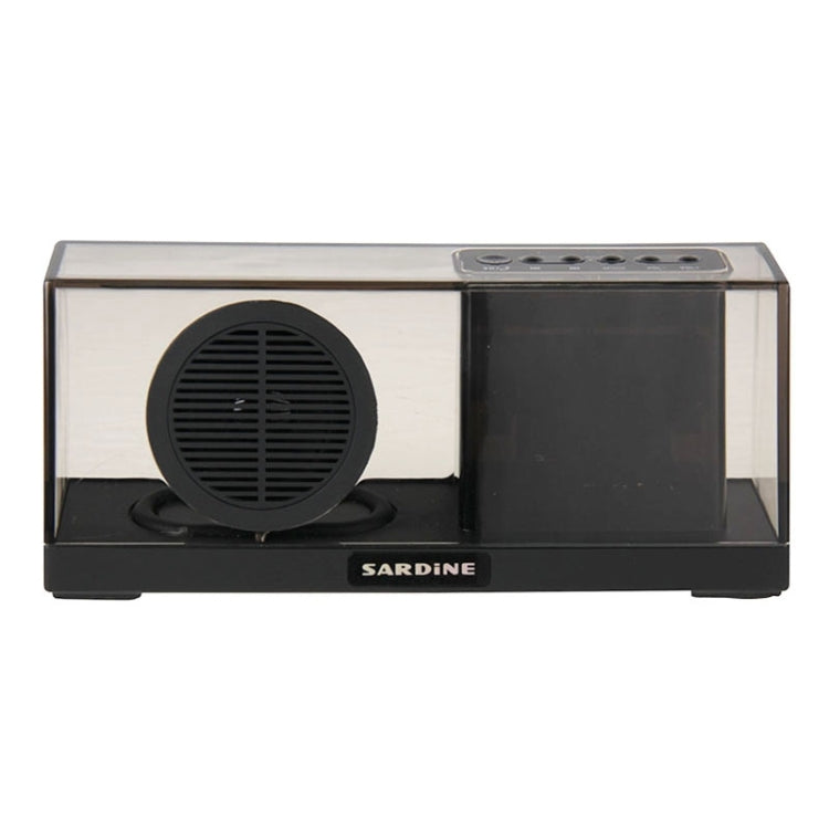 SARDiNE SDY033 Multifunctional Wireless Bluetooth Speaker , with Mic & LED Display, Support Hands-free Answer Phone & FM Radio & TF Card
