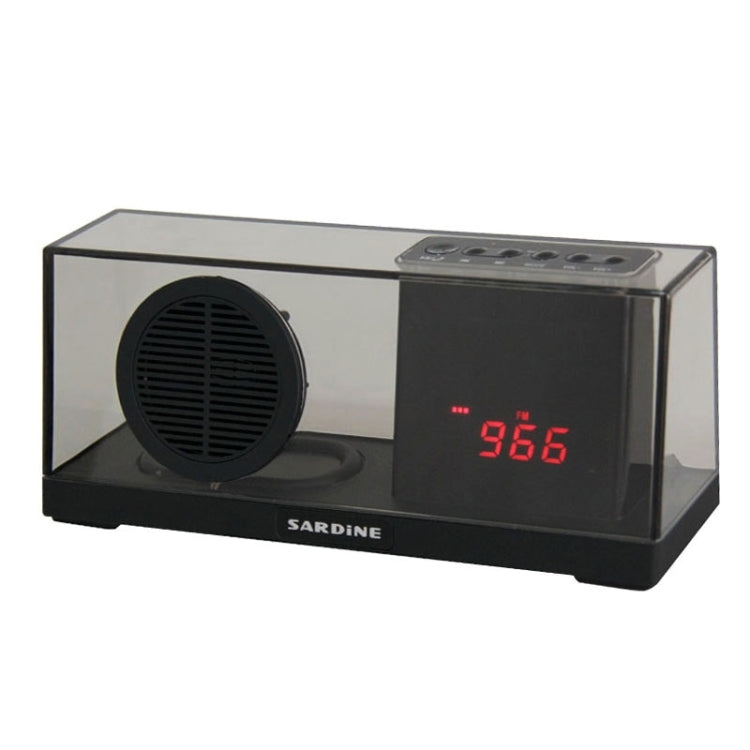 SARDiNE SDY033 Multifunctional Wireless Bluetooth Speaker , with Mic & LED Display, Support Hands-free Answer Phone & FM Radio & TF Card