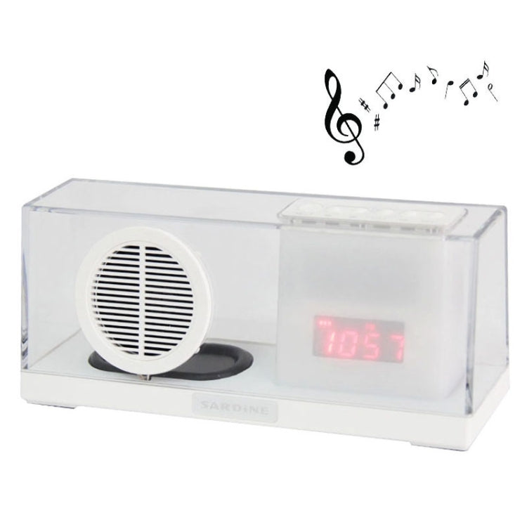 SARDiNE SDY033 Multifunctional Wireless Bluetooth Speaker , with Mic & LED Display, Support Hands-free Answer Phone & FM Radio & TF Card
