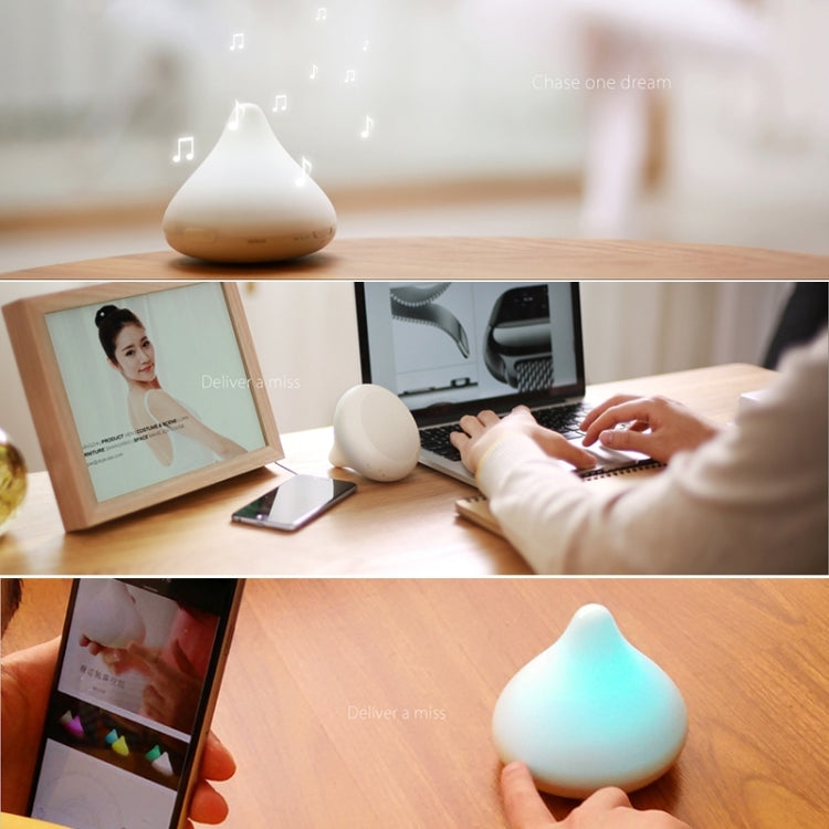 DY-CE101W Wireless Bluetooth Subwoofer Chocolight Decoration Digital Speaker with USB Charging Cable