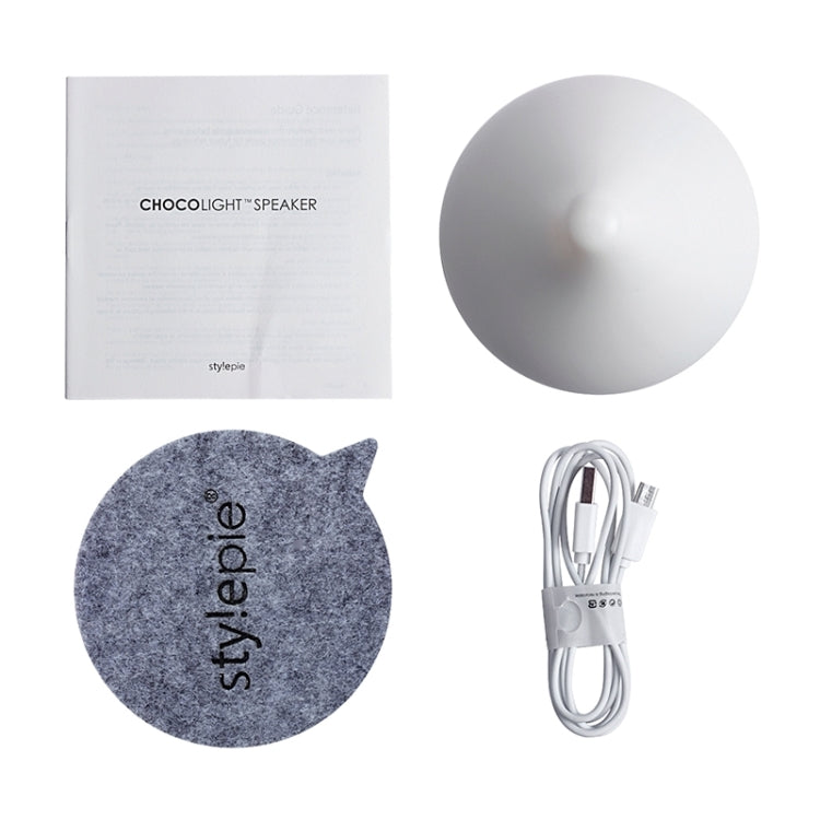 DY-CE101W Wireless Bluetooth Subwoofer Chocolight Decoration Digital Speaker with USB Charging Cable