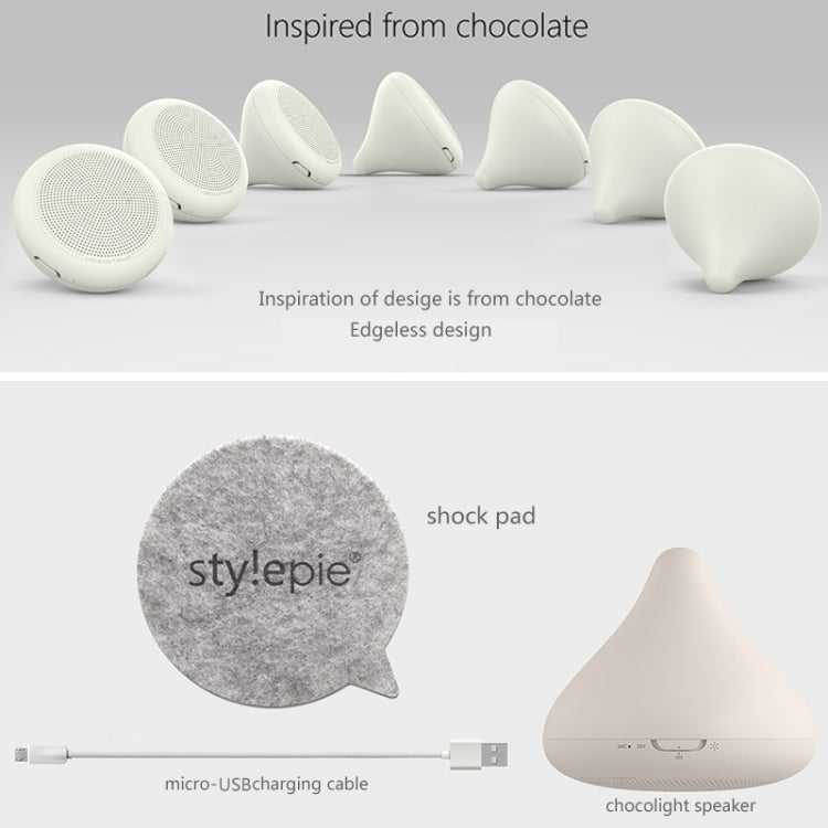 DY-CE101W Wireless Bluetooth Subwoofer Chocolight Decoration Digital Speaker with USB Charging Cable