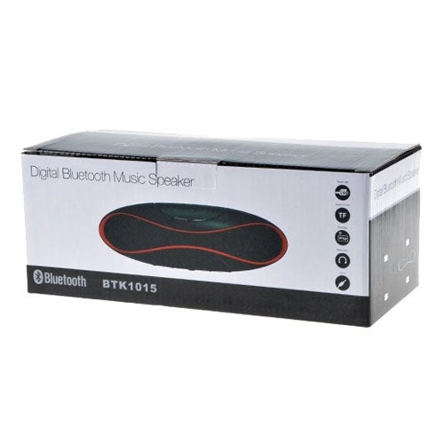 BTK1015 Rugby Mini Wireless Hands-free Subwoofer Speaker Portable Bluetooth Speaker for iPad / iPhone / Other Bluetooth Mobile Phone, Support TF / AUX / USB / FM Radio