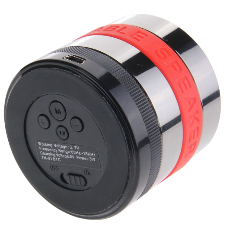 TM-01 BTC High Quality Mobile Bluetooth Super Bass Portable Speaker, For iPhone, Galaxy, Sony, Lenovo, HTC, Huawei, Google, LG, Xiaomi, other Smartphones and all Bluetooth Devices