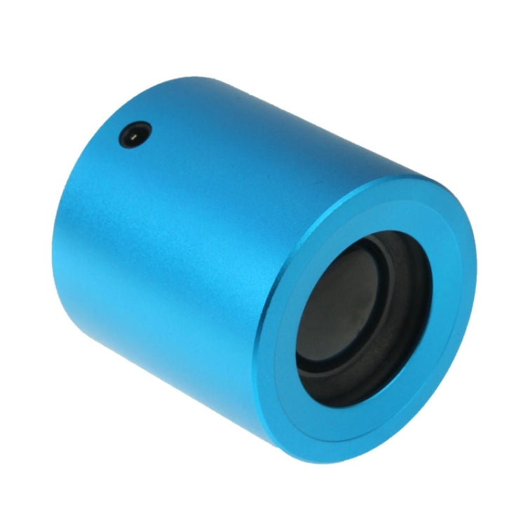 WB-57 Metal Mini Portable Bluetooth Speaker for Mobile Phone / MP3 / Computer / Tablet PC, Support AUX(Blue)
