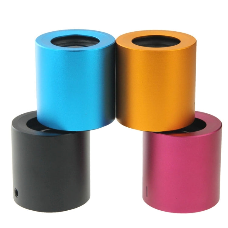 WB-57 Metal Mini Portable Bluetooth Speaker for Mobile Phone / MP3 / Computer / Tablet PC, Support AUX(Blue)