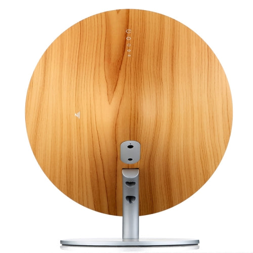 US Plug Original Solo One Retro Smooth Wooden Wireless Speaker System, Support Bluetooth and NFC Function(Yellow)