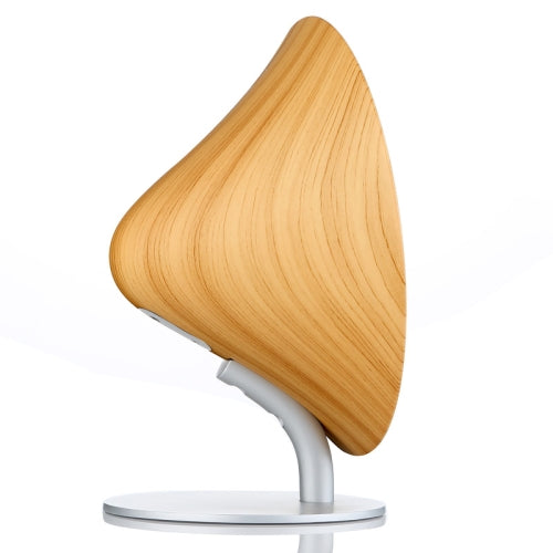 US Plug Original Solo One Retro Smooth Wooden Wireless Speaker System, Support Bluetooth and NFC Function(Yellow)