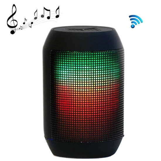 Mini LED Pulse Bluetooth Speaker with Built-in LED Light Show & Mic, Support Hands-free Function, For iPhone, Galaxy, Sony, Lenovo, HTC, Huawei, Google, LG, Xiaomi, other Smartphones and all Bluetooth Devices