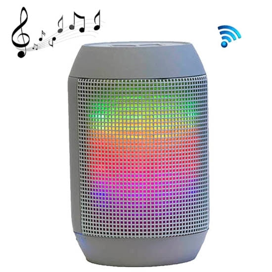 Mini LED Pulse Bluetooth Speaker with Built-in LED Light Show & Mic, Support Hands-free Function, For iPhone, Galaxy, Sony, Lenovo, HTC, Huawei, Google, LG, Xiaomi, other Smartphones and all Bluetooth Devices