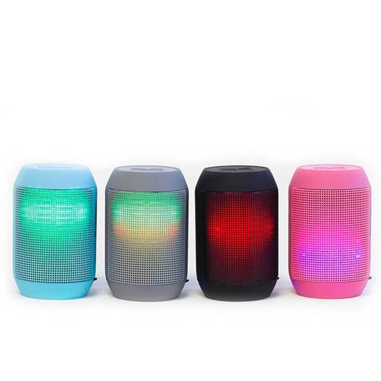 Mini LED Pulse Bluetooth Speaker with Built-in LED Light Show & Mic, Support Hands-free Function, For iPhone, Galaxy, Sony, Lenovo, HTC, Huawei, Google, LG, Xiaomi, other Smartphones and all Bluetooth Devices