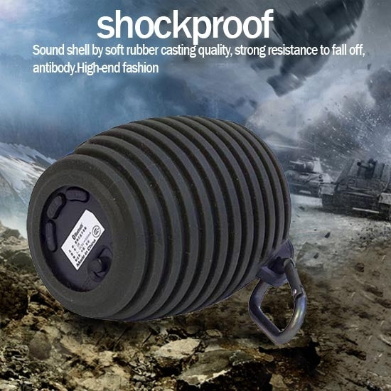 Q9 Mini Outdoor Bluetooth Speaker with Hang Buckle, Support TF Card, For iPhone, Galaxy, Sony, Lenovo, HTC, Huawei, Google, LG, Xiaomi, other Smartphones and all Bluetooth Devices