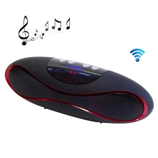 SD08 Multi-function Rugby Style Bluetooth Speaker for iPhone / Android Phone, Support TF Card / Hand-free Call