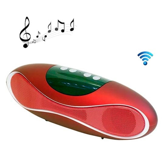 SD08 Multi-function Rugby Style Bluetooth Speaker for iPhone / Android Phone, Support TF Card / Hand-free Call
