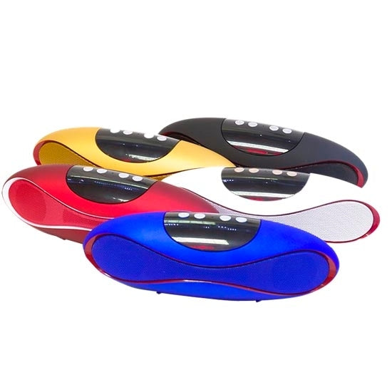 SD08 Multi-function Rugby Style Bluetooth Speaker for iPhone / Android Phone, Support TF Card / Hand-free Call