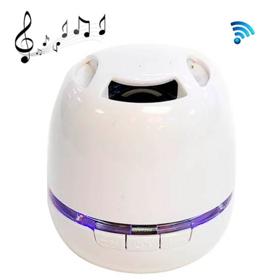 T6 Egg Style Mini Portable LED Light Bluetooth Stereo Speaker, Support TF Card / Handfree Function, For iPhone, Galaxy, Sony, Lenovo, HTC, Huawei, Google, LG, Xiaomi, other Smartphones and all Bluetooth Devices