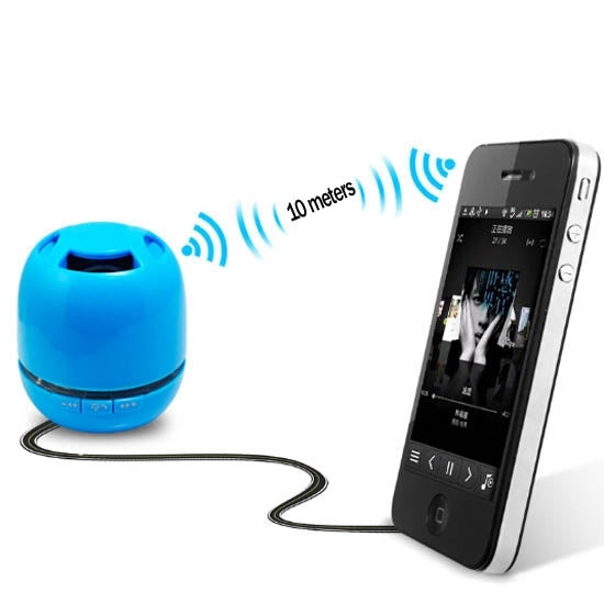 T6 Egg Style Mini Portable LED Light Bluetooth Stereo Speaker, Support TF Card / Handfree Function, For iPhone, Galaxy, Sony, Lenovo, HTC, Huawei, Google, LG, Xiaomi, other Smartphones and all Bluetooth Devices