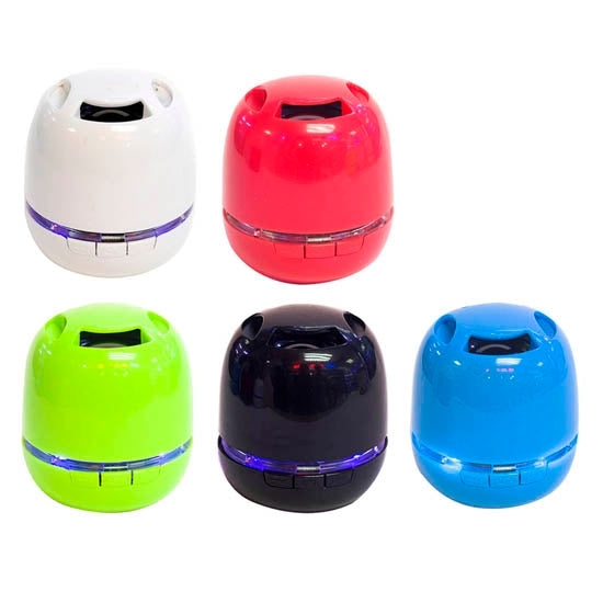 T6 Egg Style Mini Portable LED Light Bluetooth Stereo Speaker, Support TF Card / Handfree Function, For iPhone, Galaxy, Sony, Lenovo, HTC, Huawei, Google, LG, Xiaomi, other Smartphones and all Bluetooth Devices