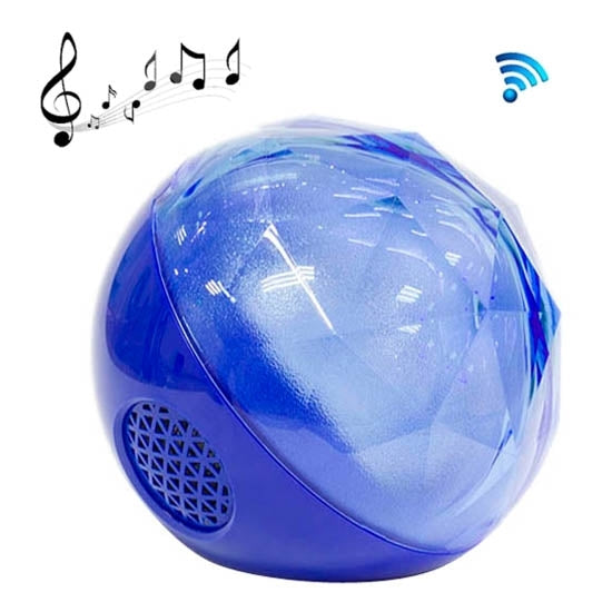 LED Light Magic Crystal Color Ball Mini Bluetooth Speaker with Remote Control, Support TF Card, For iPhone, Galaxy, Sony, Lenovo, HTC, Huawei, Google, LG, Xiaomi, other Smartphones and all Bluetooth Devices