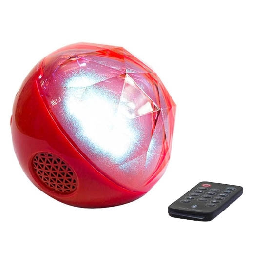 LED Light Magic Crystal Color Ball Mini Bluetooth Speaker with Remote Control, Support TF Card, For iPhone, Galaxy, Sony, Lenovo, HTC, Huawei, Google, LG, Xiaomi, other Smartphones and all Bluetooth Devices