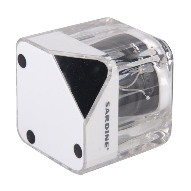 SARDiNE B5 TWS Crystal Case Bluetooth Speaker with Mic & LED Light