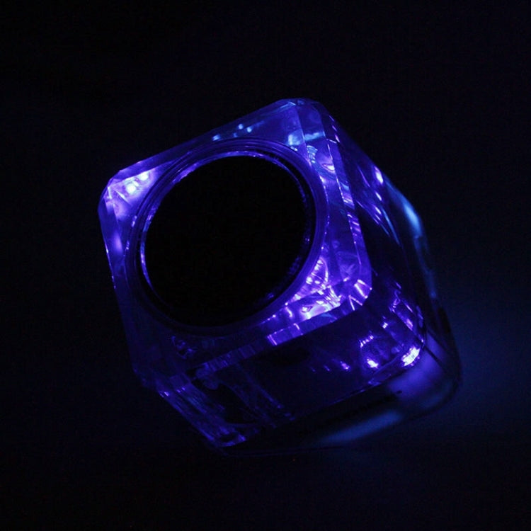 SARDiNE B5 TWS Crystal Case Bluetooth Speaker with Mic & LED Light