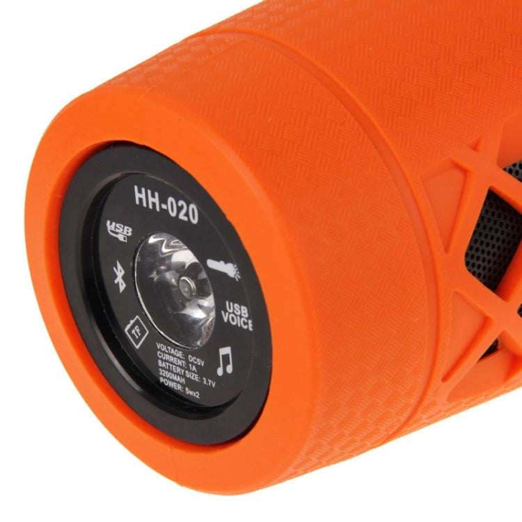 HH-020 Portable Outdoor Bluetooth Speaker with Power Bank & Flashlight, Support TF Card