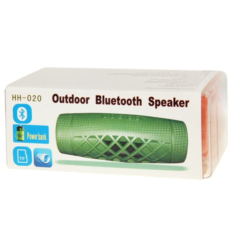 HH-020 Portable Outdoor Bluetooth Speaker with Power Bank & Flashlight, Support TF Card