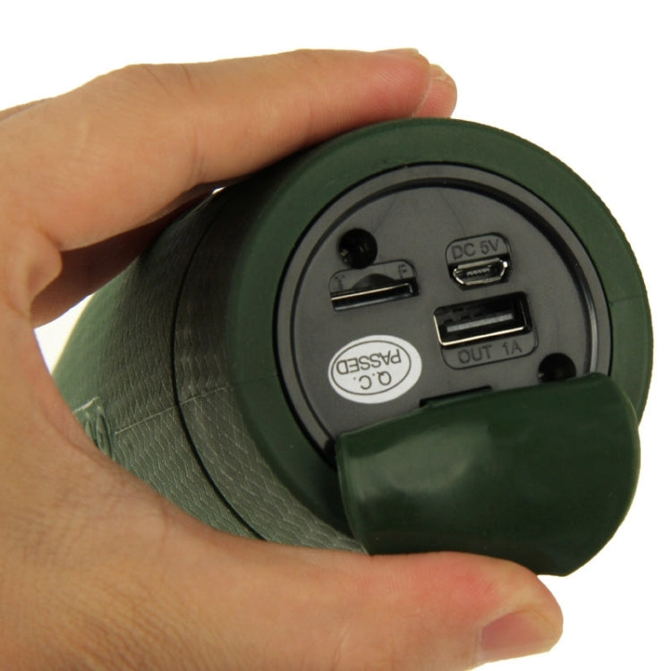 HH-020 Portable Outdoor Bluetooth Speaker with Power Bank & Flashlight, Support TF Card