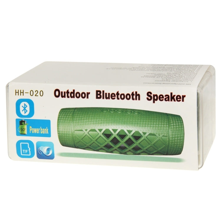 HH-020 Portable Outdoor Bluetooth Speaker with Power Bank & Flashlight, Support TF Card