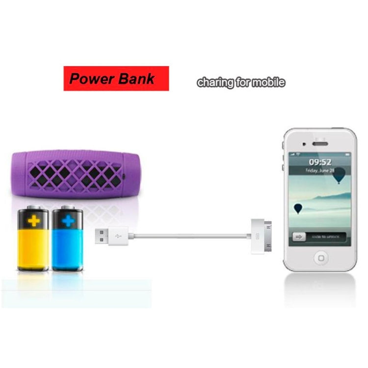 HH-020 Portable Outdoor Bluetooth Speaker with Power Bank & Flashlight, Support TF Card