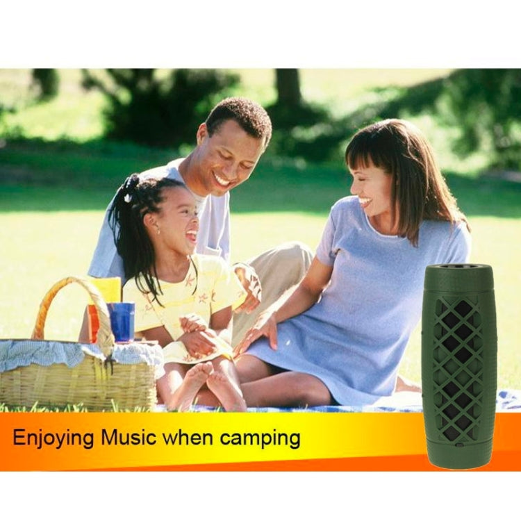 HH-020 Portable Outdoor Bluetooth Speaker with Power Bank & Flashlight, Support TF Card