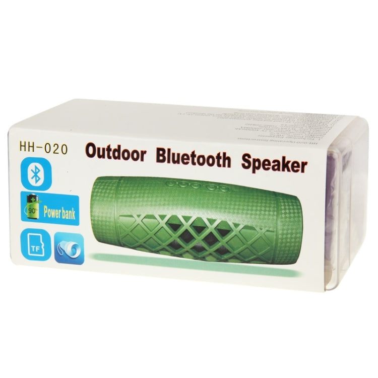 HH-020 Portable Outdoor Bluetooth Speaker with Power Bank & Flashlight, Support TF Card