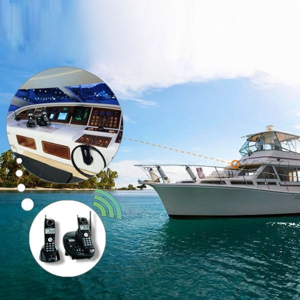 High Quality 6dBi Marine Satellite Mobile Antenna(Black)