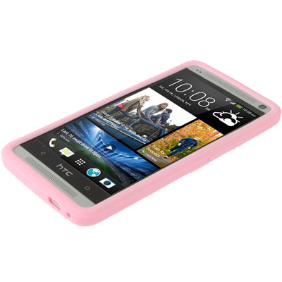 Pure Color Silicone Case for HTC One / M7
