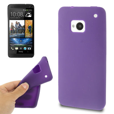 Pure Color Silicone Case for HTC One / M7