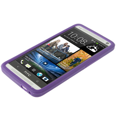 Pure Color Silicone Case for HTC One / M7