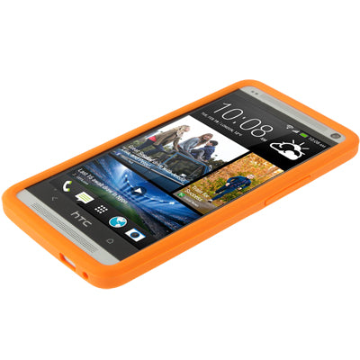 Pure Color Silicone Case for HTC One / M7