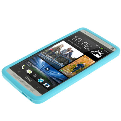 Pure Color Silicone Case for HTC One / M7