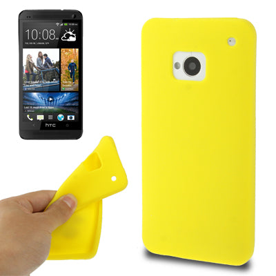 Pure Color Silicone Case for HTC One / M7