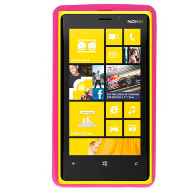 Pure Colour Silicone Case for Nokia Lumia 820