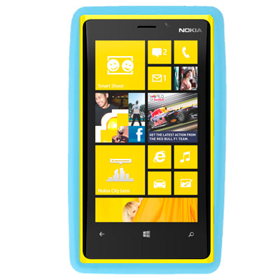 Pure Colour Silicone Case for Nokia Lumia 820