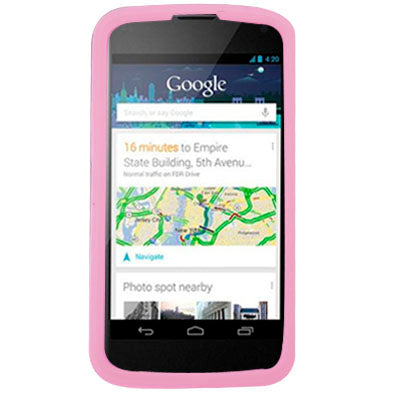 Pure Colour Silicon Case for LG E960 Nexus4